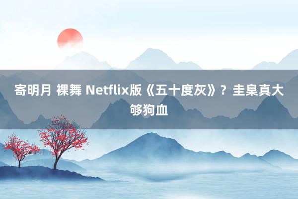 寄明月 裸舞 Netflix版《五十度灰》？圭臬真大够狗血